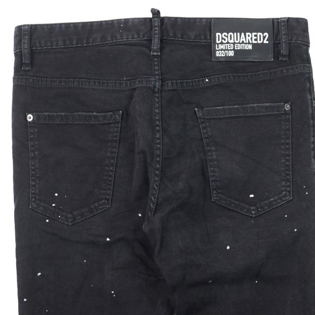 美品 美品 DSQUARED2 ディースクエアード パンツ ネイビー 紺 サイズ 