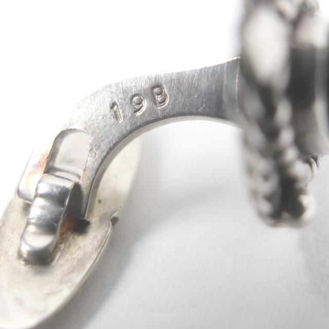   19B オニキス シルバー　カフス　925S GEORG JENSEN 19B オニキス シルバー カフス 925S - メルカリ