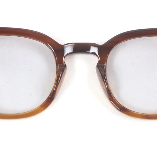 極美品□MOSCOT モスコット LEMTOSH レムトッシュ 横浜店二周年記念 メガネ 眼鏡 アイウェア SUNSET 46□24-145 ケース付き メンズ_6