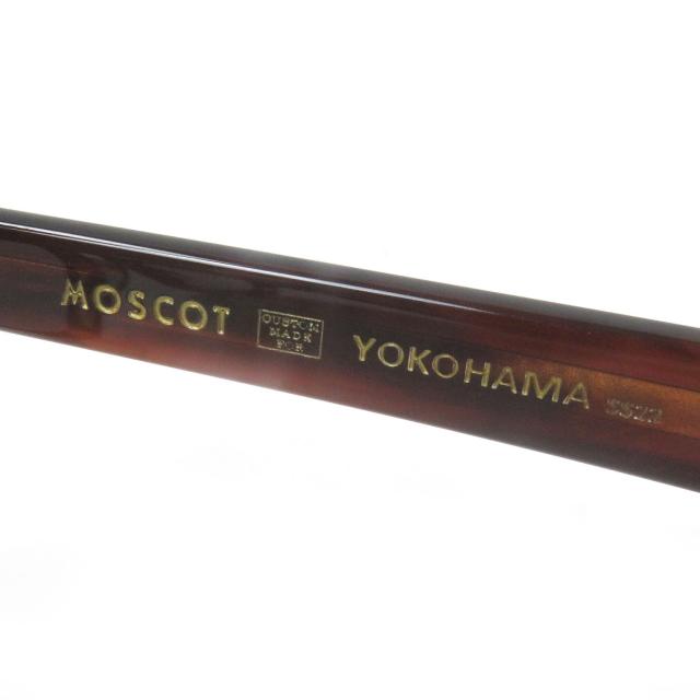 極美品□MOSCOT モスコット LEMTOSH レムトッシュ 横浜店二周年記念 メガネ 眼鏡 アイウェア SUNSET 46□24-145 ケース付き メンズ_7