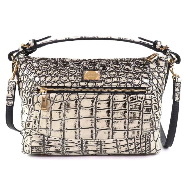 ホワイトクロコダイルバック [JRA］ 最高級 JRA認定 バニラホワイト