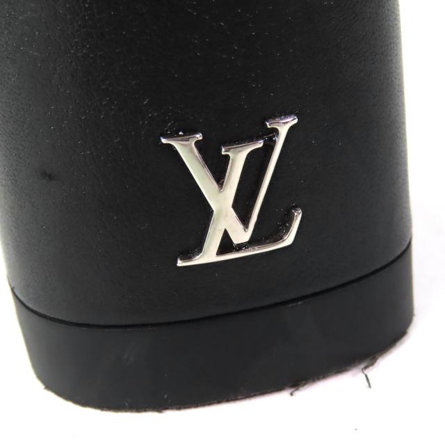 美品△LOUIS VUITTON ルイヴィトン ボブールライン LVロゴ バックジップデザイン ムートン 2WAY アンクルブーツ ショートブーツ 黒 36.5_8