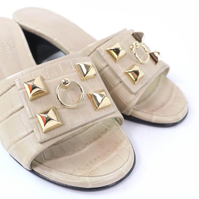 HERMES エルメス　コリエドシアン　サンダル　ミュール HERMES エルメス コリエドシアン サンダル ミュール ミュール 《ゴー