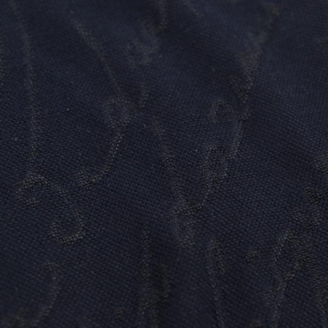 美品○BERLUTI ベルルッティ R24KRL150YWCC シルク35% カリグラフィ クルーネック セーター ニット ネイビー系 M 伊製 正規品 メンズ