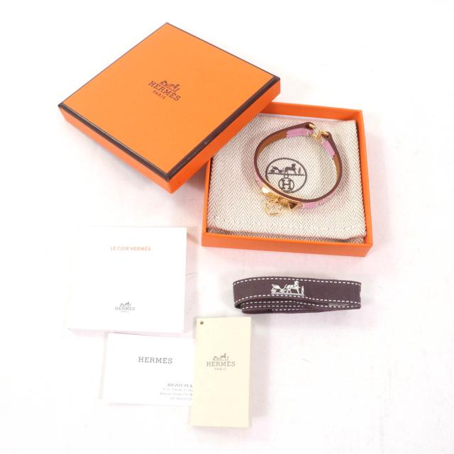 未使用品★HERMES エルメス 現行品 リヴァル・ミニ ラッキー・デイジー ヴォースイフト ブレスレット T2 B刻印 箱・保存袋付 フランス製_1