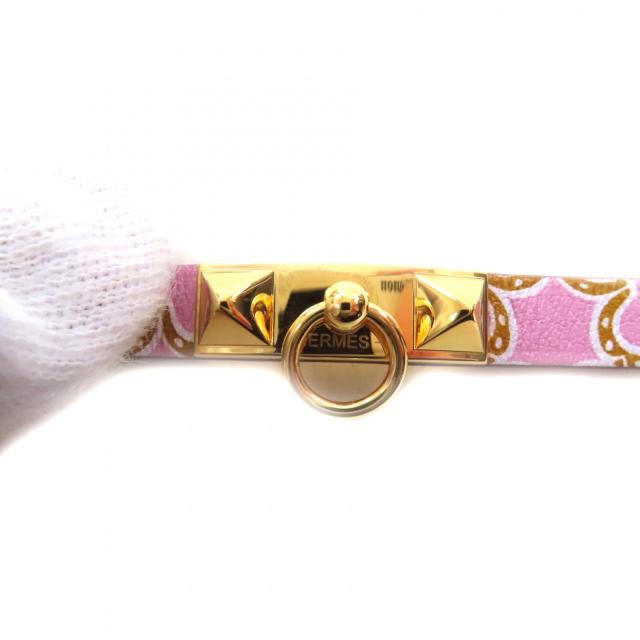 未使用品★HERMES エルメス 現行品 リヴァル・ミニ ラッキー・デイジー ヴォースイフト ブレスレット T2 B刻印 箱・保存袋付 フランス製_7