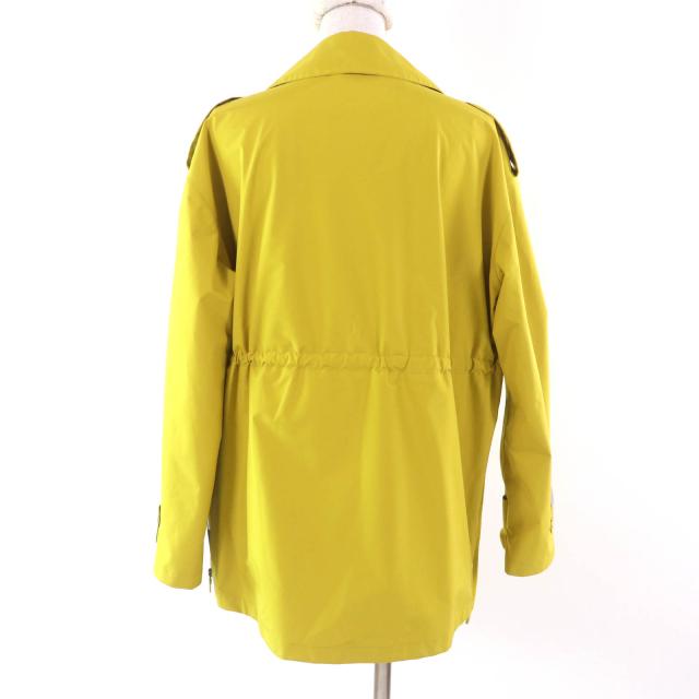 未使用品★Herno ヘルノ 2021年製 GA007DL ラミナー GORE-TEX ナイロンジャケット イエロー 42 伊製 正規品 レディース_2