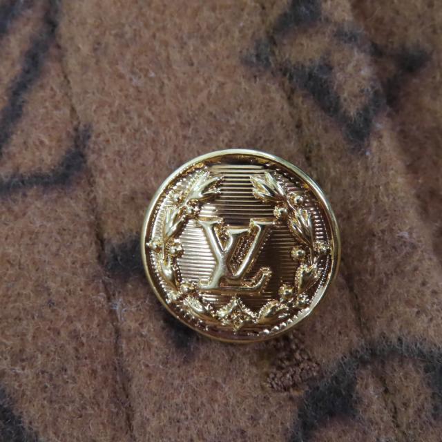 極美品☆LOUIS VUITTON ルイヴィトン 22SS ウール シルク モノグラム