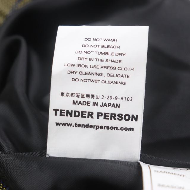 極美品▽TENDER PERSON テンダーパーソン 23SS GY-PT-4212 LEGGUARDS