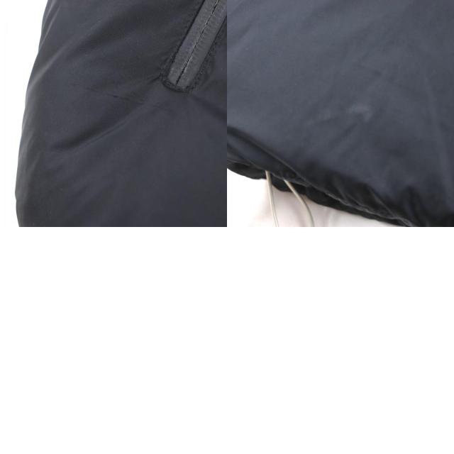 美品▼MONCLER モンクレール 19-20AW MONTCLA モンクラ フード・ラバーワッペン付き WZIPUP ダウンジャケット ブラック 1 正規品 メンズ_9