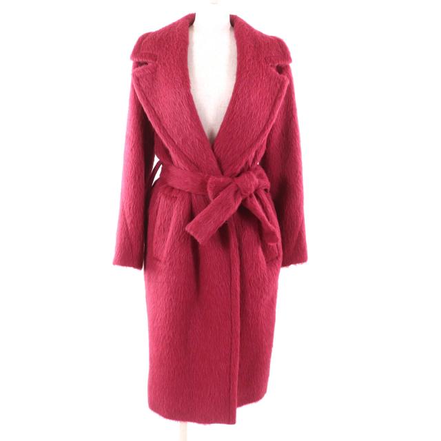 極美品☆Agnona アニオナ アルパカ ウール混 ベルトデザイン 2way