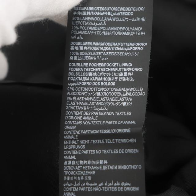 極美品▽サンローランパリ 2021年製 687349 裏地シルク100% シングル