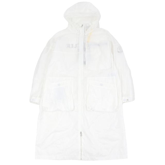 未使用品□MONCLER GENIUS 2 モンクレール ジーニアス 2 KALSER GIUBBOTTO ナイロンコート ホワイト 1 ハンガー付き イタリア製 正規品