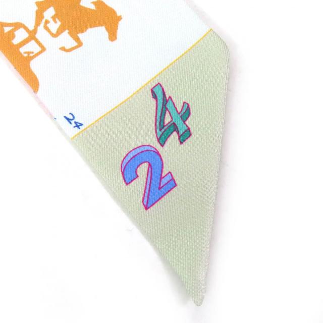 【リーアンド】エルメス ツイリー PARADE 064150S 新品未使用 エルメス ツイリー HERMES PARADE ブラウン系 064150S シルク100