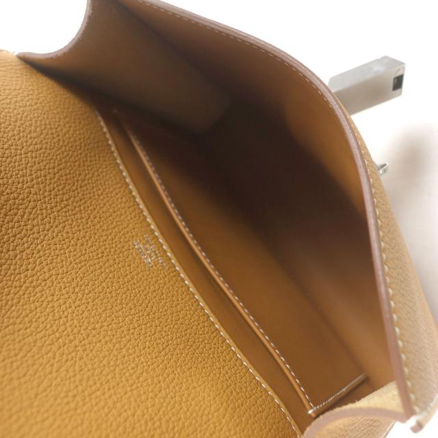 極美品□HERMES エルメス サックアデペッシュ 21 トゴ レザーショルダーバッグ ナチュラルサブレ W刻印 保存袋付き フランス製 メンズ 極美品□HERMES エルメス サックアデペッシュ 21 トゴ レザー
