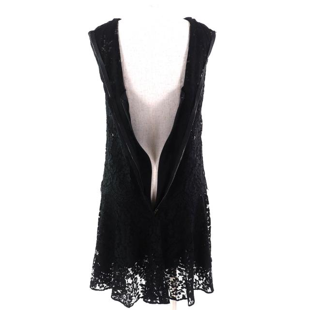 DOLCE&GABBANA レース ノースリーブ ブラックドレス DOLCE&GABBANA レース ノースリーブ ブラックドレス DOLCE&GABBANA