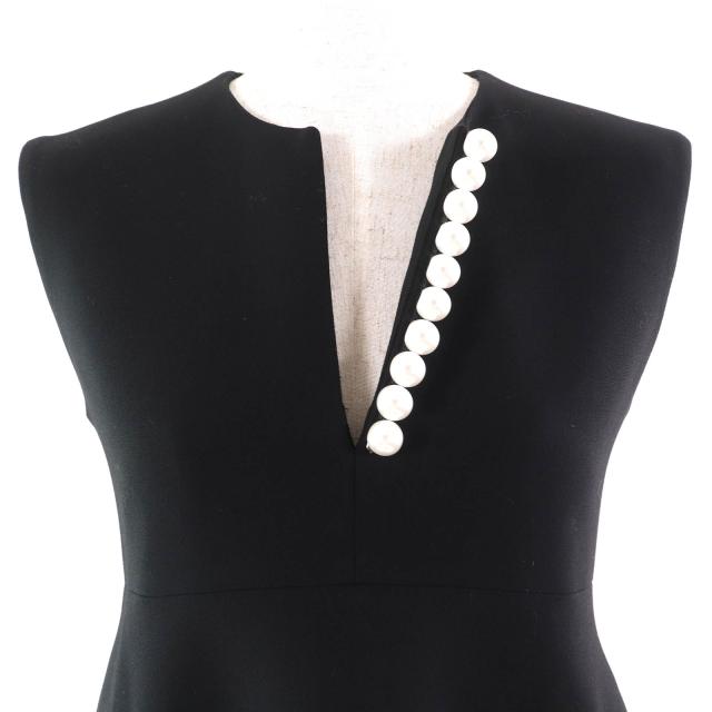 極美品△YOKO CHAN ヨーコチャン 2021年製 フェイクパール