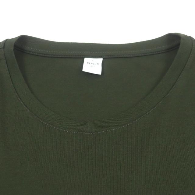 極美品▼BERLUTI ベルルッティ R18JRS50JAEK ロゴデザイン ショートスリーブ 半袖Ｔシャツ グリーン XXL イタリア製 正規品 メンズ_1