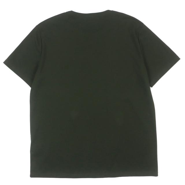 極美品▼BERLUTI ベルルッティ R18JRS50JAEK ロゴデザイン ショートスリーブ 半袖Ｔシャツ グリーン XXL イタリア製 正規品 メンズ_2