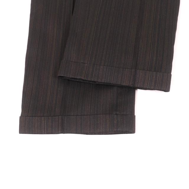 未使用品☆HERMES エルメス 23AW 3H0418DW シルク混 ストライプ柄  