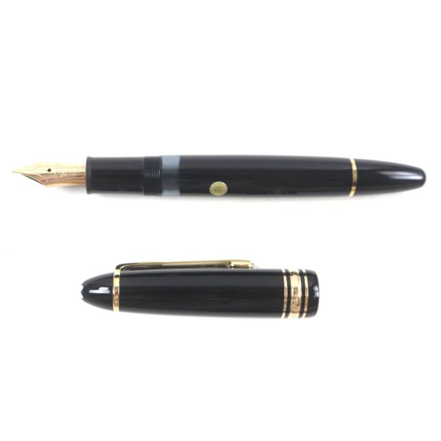 ➁美品モンブラン万年筆 No.146 14K ゴールド ブラック 美品