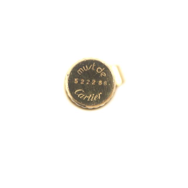 良品▼Cartier カルティエ マスト ドゥ カルティエ ストライプ柄 ツイスト式 ボールペン ゴールド フランス製 メンズ 筆記確認済み_3