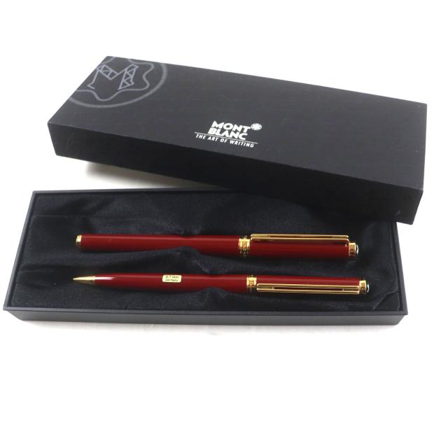 モンブラン ノブレス オブリージュ 万年筆 ボルドー M 中字 モンブラン