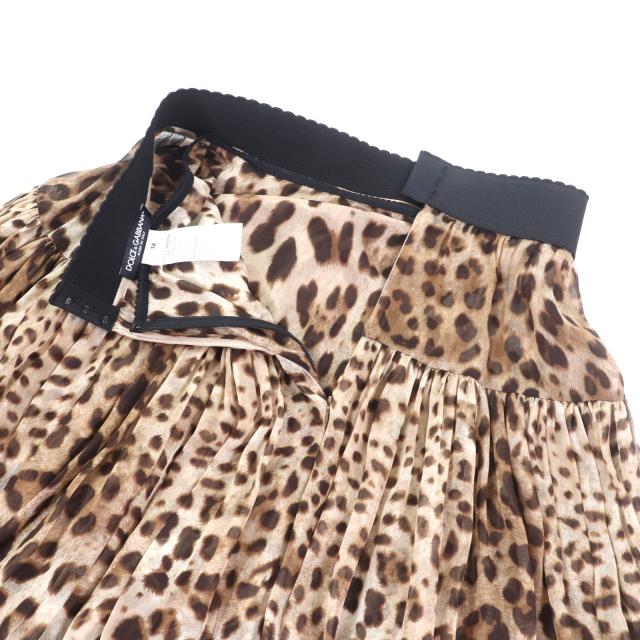 極美品☆DOLCE&GABBANA ドルチェ＆ガッバーナ F4A2BT レオパード柄