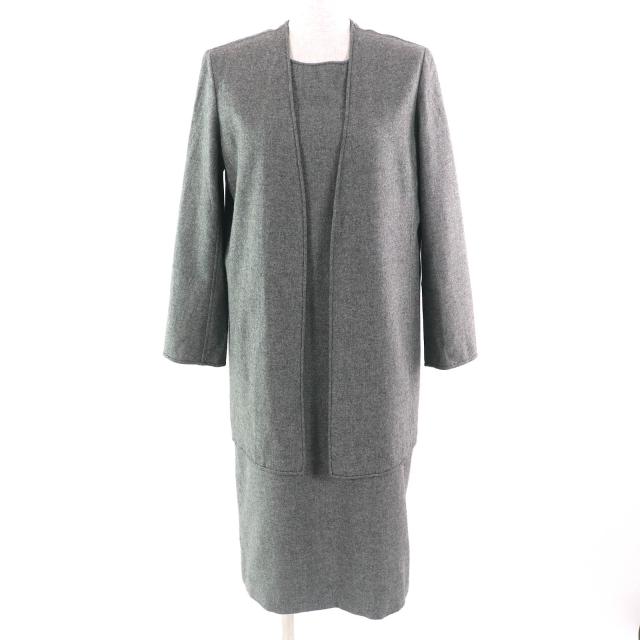 平和屋着物○上質な紬 80亀甲 舞葉シルエット 正絹 逸品 CAAR8180vf