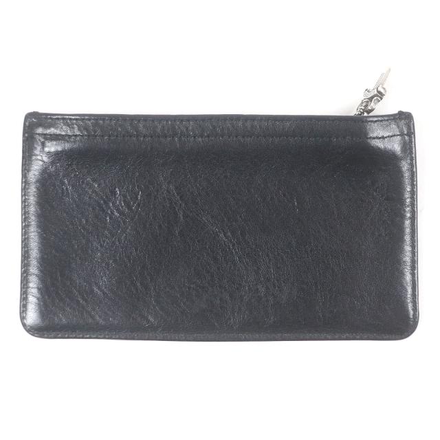 カルティエ ハッピーバースデー 長財布 ブラック エナメル レディース