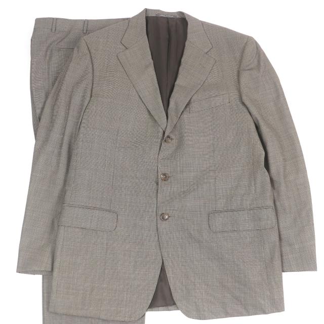 使用数回 コルネリアーニスーツ メンズ 44-8R グレーストライプ