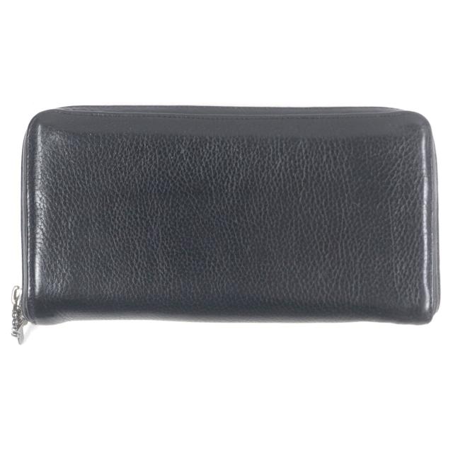 美品□CHROME HEARTS クロムハーツ REC F ZIP レザー 3セメタリー