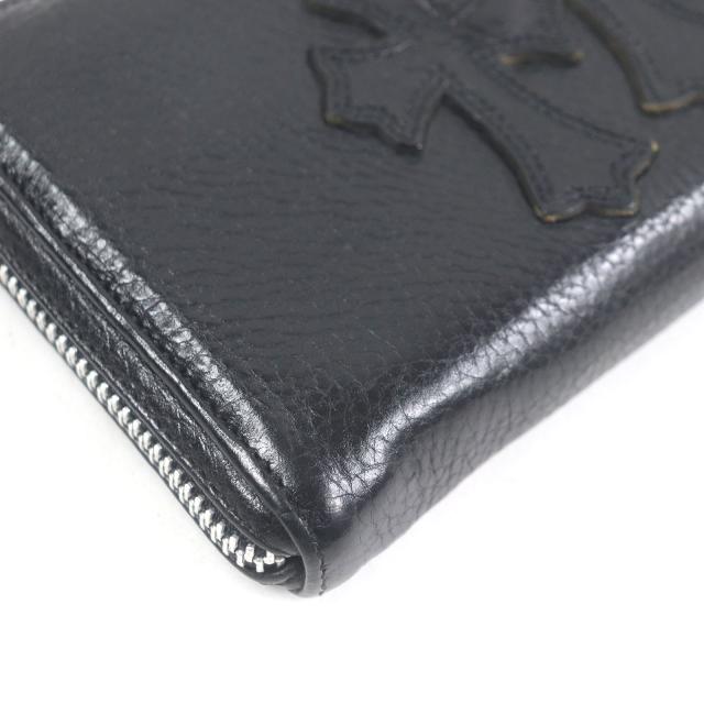 美品□CHROME HEARTS クロムハーツ REC F ZIP レザー 3セメタリー