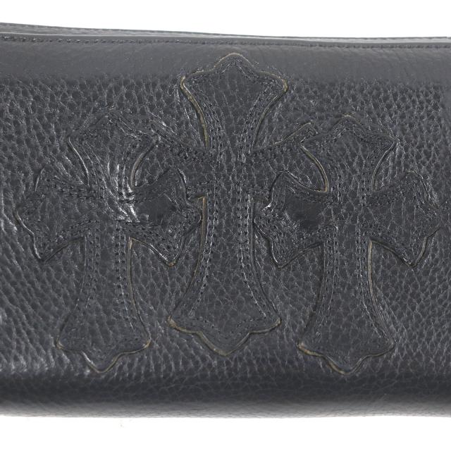 美品□CHROME HEARTS クロムハーツ REC F ZIP レザー 3セメタリー
