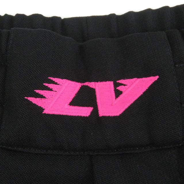 極美品□LOUIS VUITTON ルイヴィトン 22SS LVロゴ刺繍 バスケットボール テーラードショーツ パンツ ブラック M イタリア製 正規品_4