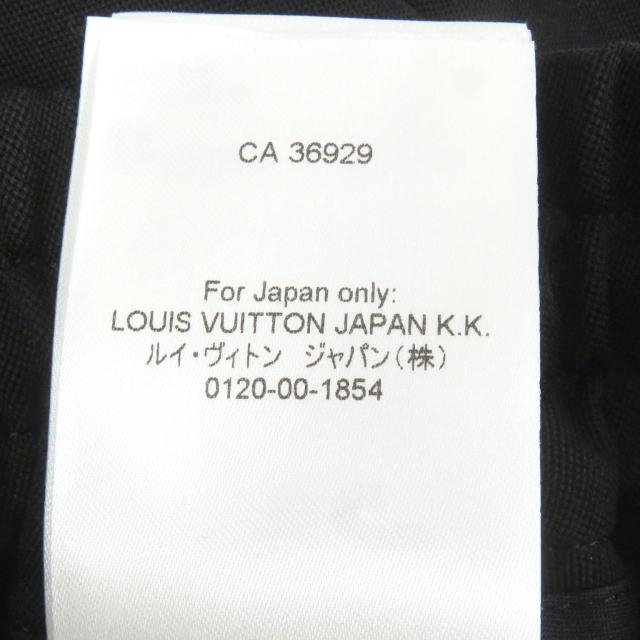 極美品□LOUIS VUITTON ルイヴィトン 22SS LVロゴ刺繍 バスケットボール テーラードショーツ パンツ ブラック M イタリア製 正規品_8