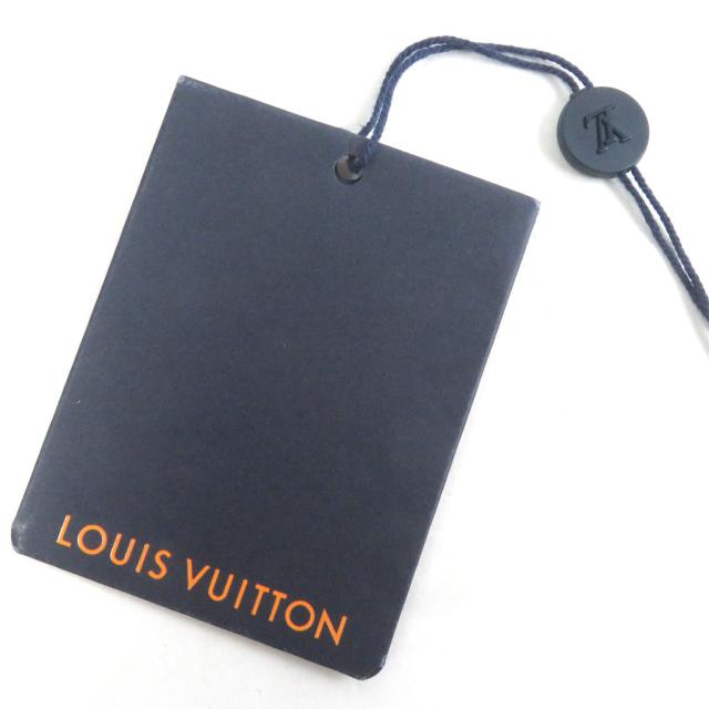 極美品□LOUIS VUITTON ルイヴィトン 22SS LVロゴ刺繍 バスケットボール テーラードショーツ パンツ ブラック M イタリア製 正規品_9
