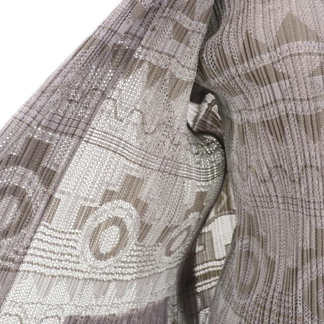 極美品☆PLEATS PLEASE プリーツプリーズ イッセイミヤケ 幾何学模様