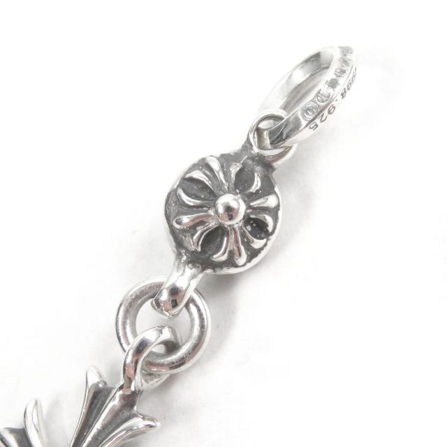 Chrome Hearts シルバー クロスネックレス No：0013 クロムハーツ シルバーネックレス トップ クロス Chrome Hearts