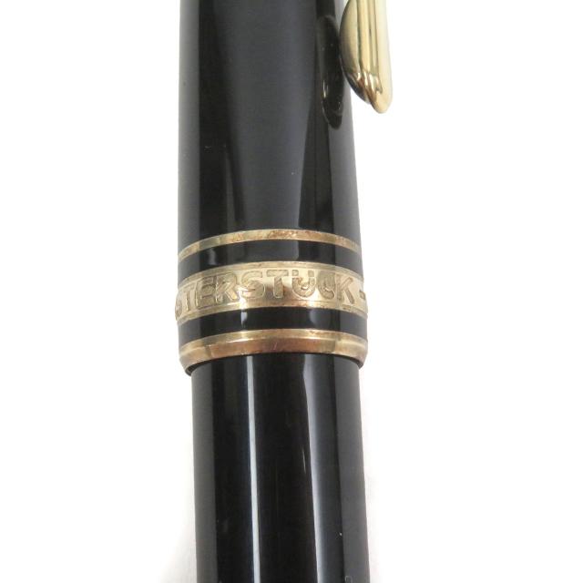 極美品◆モンブラン ボールペン マイスターシュテュック ツイスト式 黒×ゴールド MONTBLANC MEISTER STUCK 極美品 モンブラン マイスターシュテュック 164 クラシック ボルドー