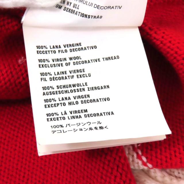 美品☆Miu Miu ミュウ ミュウ MML304 ウール100% チェリー刺繍