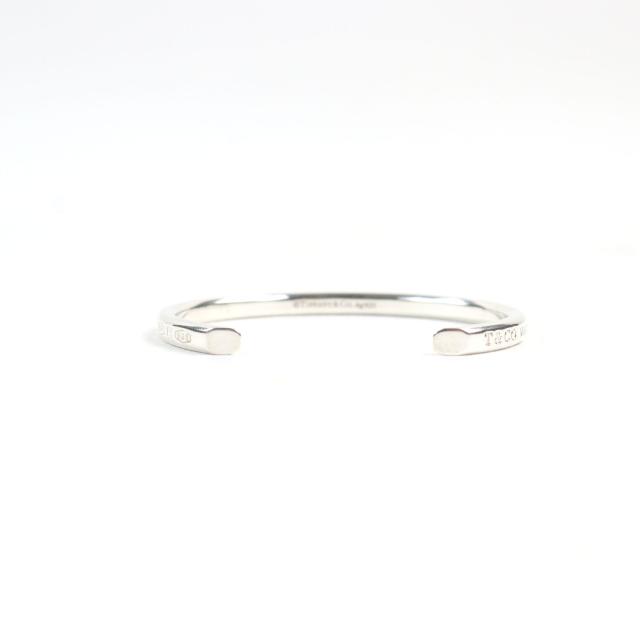 美品○TIFFANY&Co. ティファニー メイカーズ ナロー AG925 ロゴ刻印