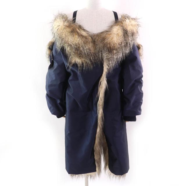 中古】ドゥロワー Drawer シルクコットンスカート フレア ギャザー