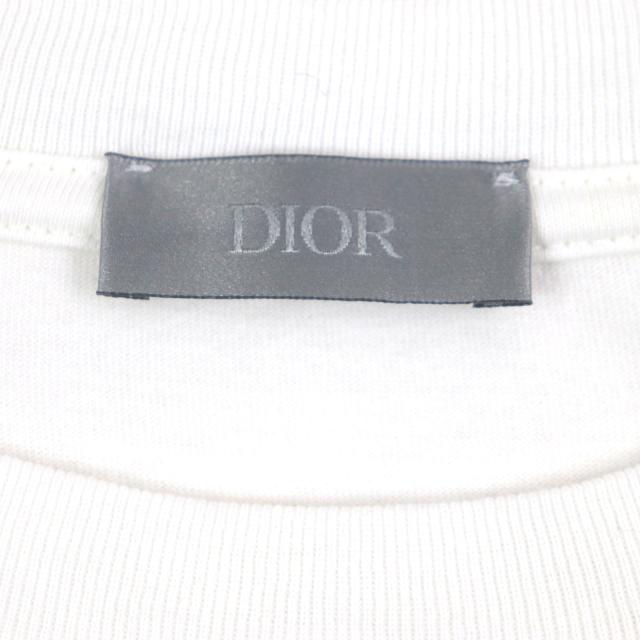 美品▼DIOR ディオール オム 23SS 393J675A0817 スラブコットン ジャージ リラックスフィット ロングスリーブ 長袖Ｔシャツ L 正規品_7
