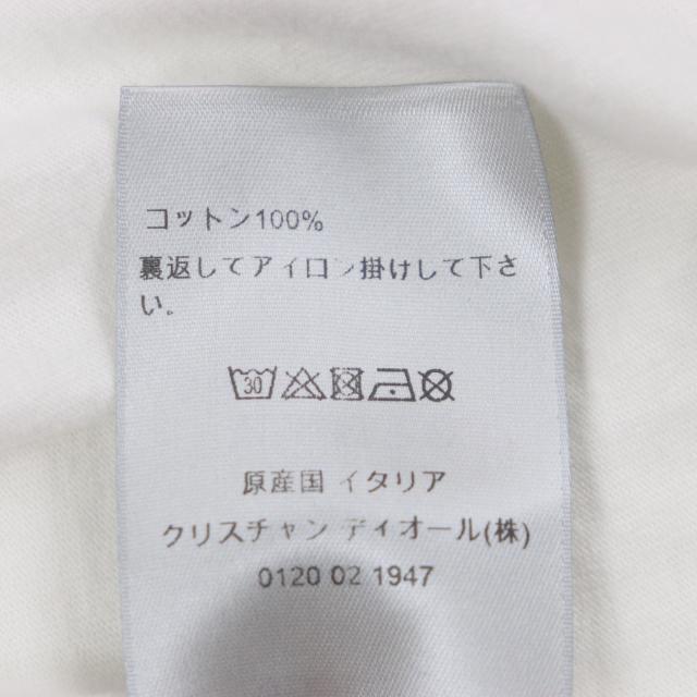 美品▼DIOR ディオール オム 23SS 393J675A0817 スラブコットン ジャージ リラックスフィット ロングスリーブ 長袖Ｔシャツ L 正規品_9