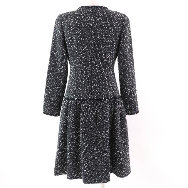 ルネ ツィードワンピース サイズ38 Rene ルネ ティアードピンク