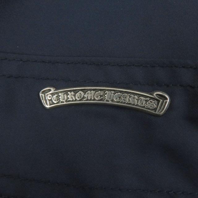 美品□CHROME HEARTS クロムハーツ セメタリークロスパッチ レザー