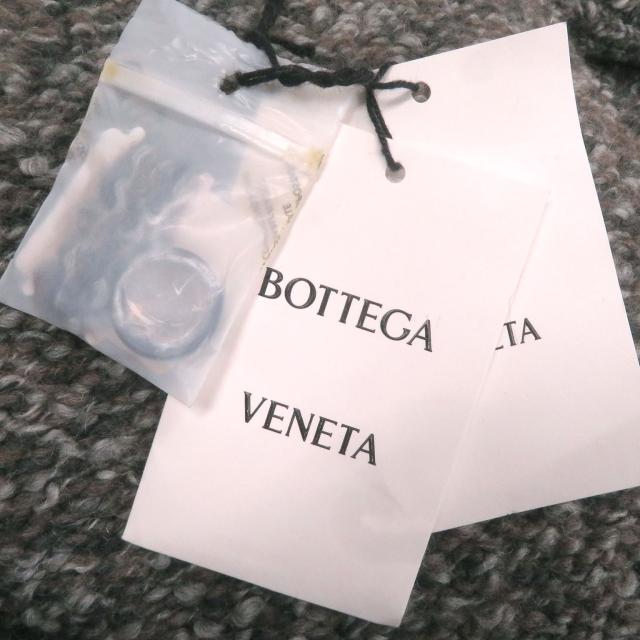 極美品□BOTTEGAVENETA ボッテガヴェネタ 23AW 761631 アルパカ混 ショールカラー ニットカーディガン ブラウン系 M イタリア製 正規品