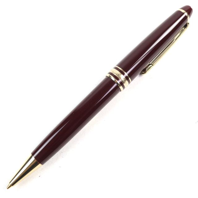 極美品○MONTBLANC モンブラン マイスターシュテュック クラシック ロゴ刻印 ホワイトスター ツイスト式 シャープペンシル ケース付き_2