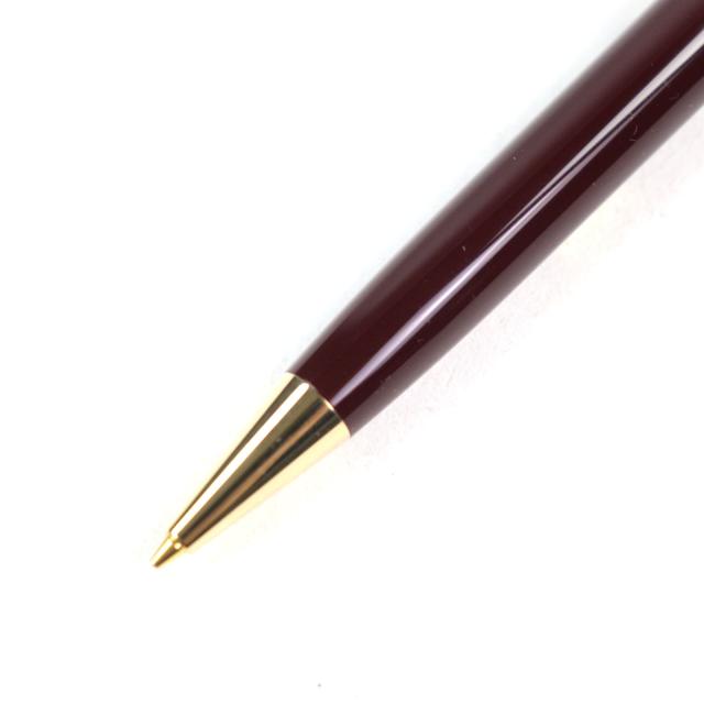 極美品○MONTBLANC モンブラン マイスターシュテュック クラシック ロゴ刻印 ホワイトスター ツイスト式 シャープペンシル ケース付き_5